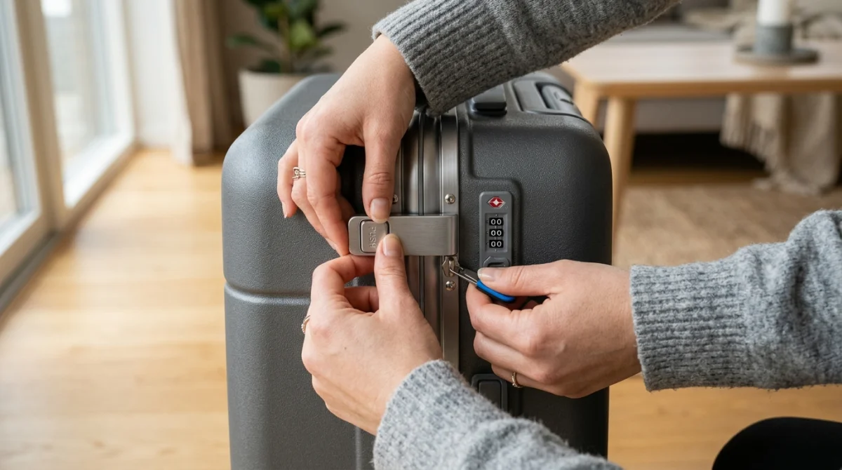 réinitialiser code valise