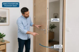 serrure encastrable multipoints