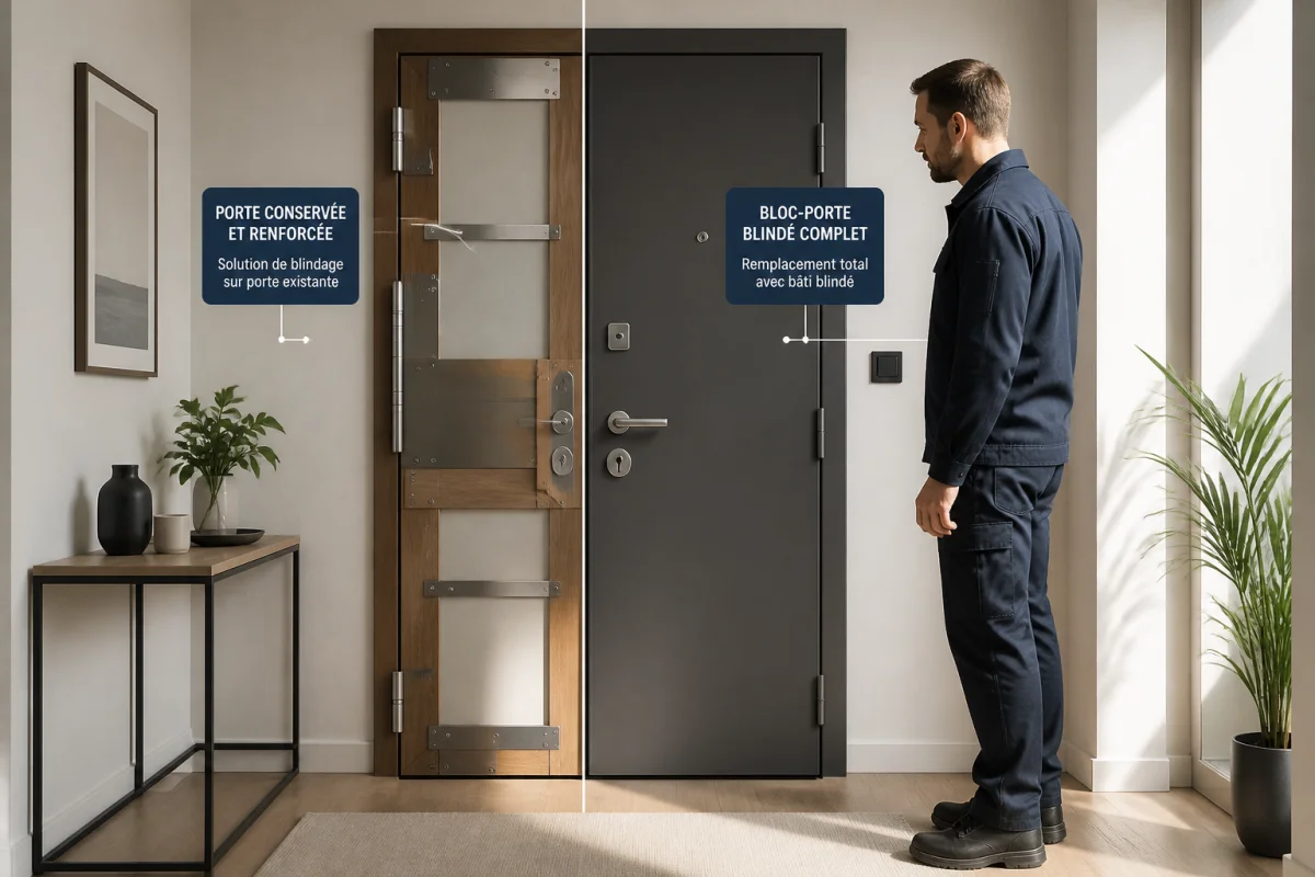 Porte blindée appartement, comment faire le bon choix