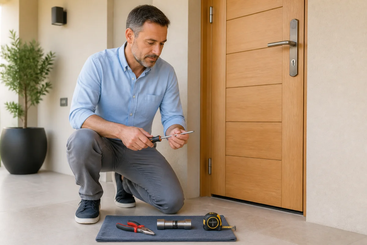 Remplacer un cylindre de serrure simplement et sans erreur
