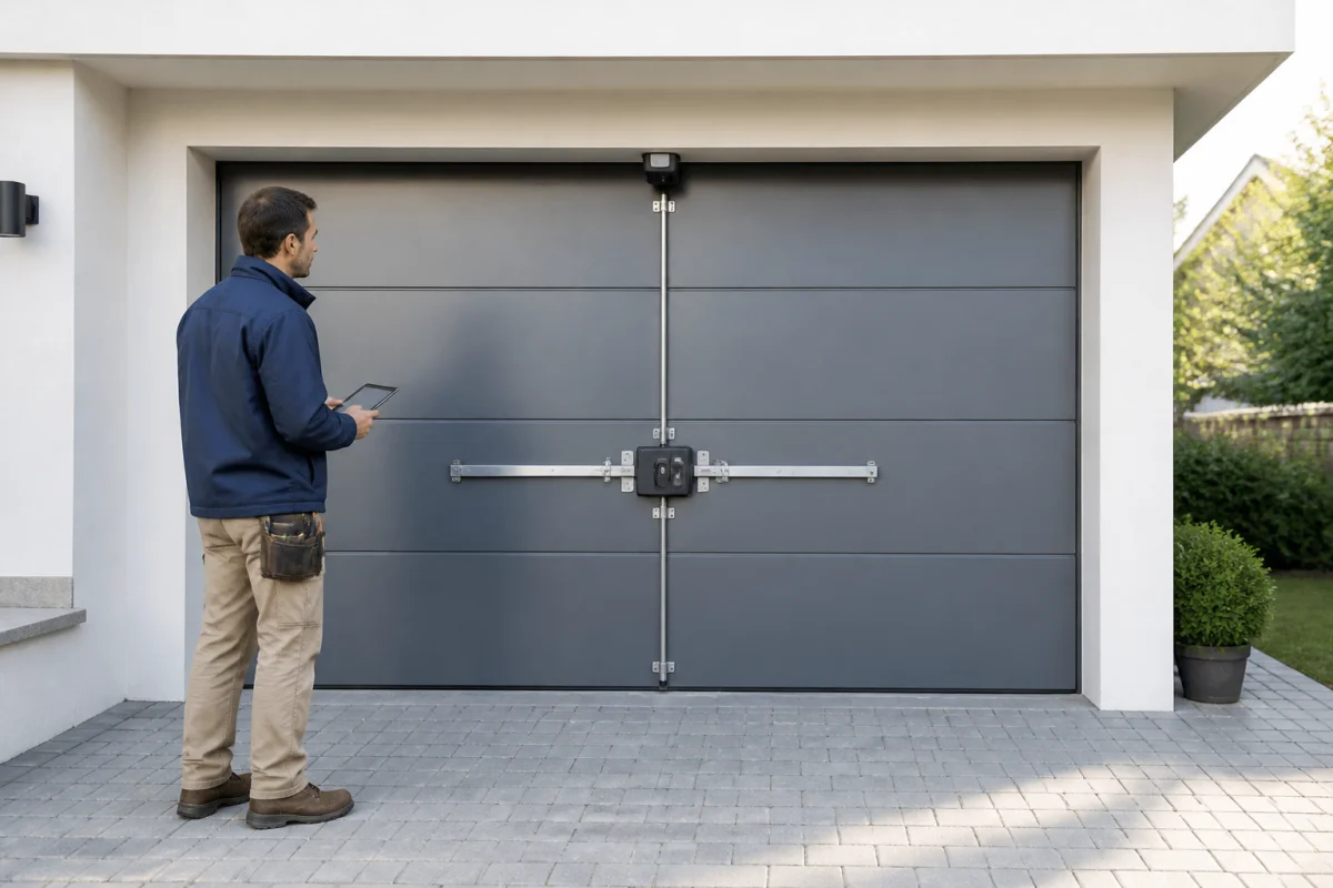 Comment sécuriser une porte de garage efficacement