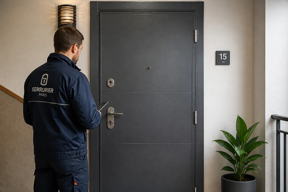 Porte blindée bloquée, les bons réflexes pour agir sans l’abîmer